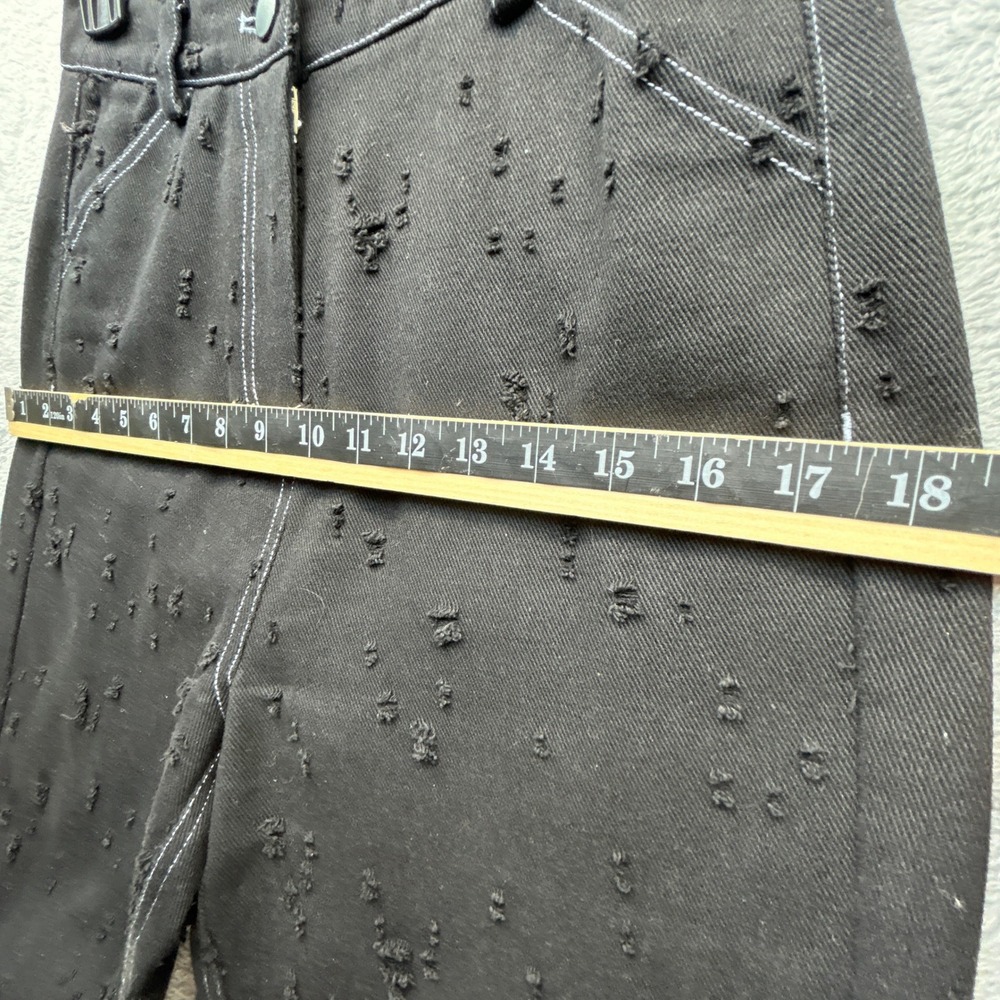 Patchwork Hofmann Copenhagen Distressed Black Jea… - image 7